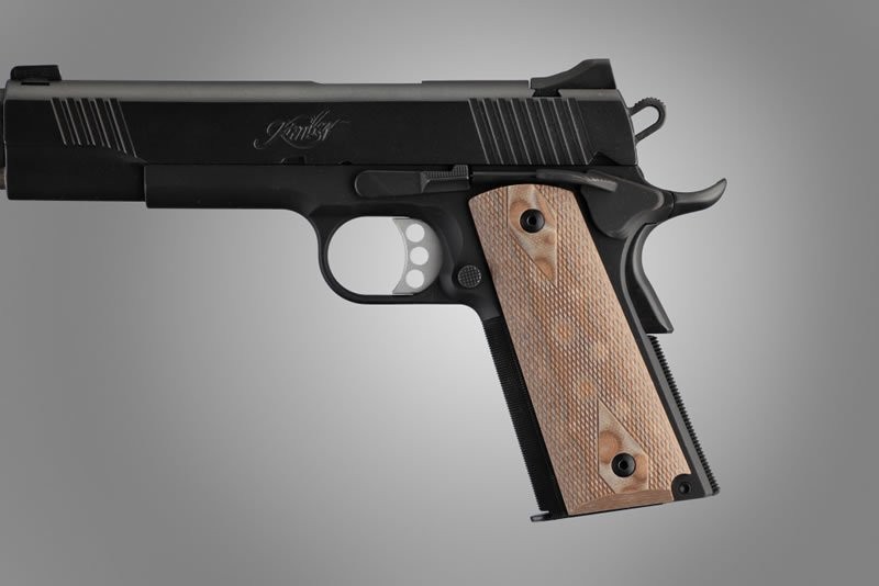 1911 Govt. Model Checkered G-Mascus Tan G10