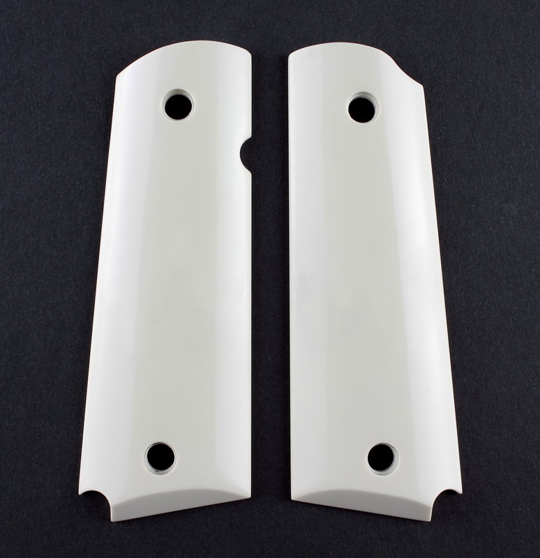 1911 Govt. Model Smooth Ivory Polymer - Ambi-Cut
