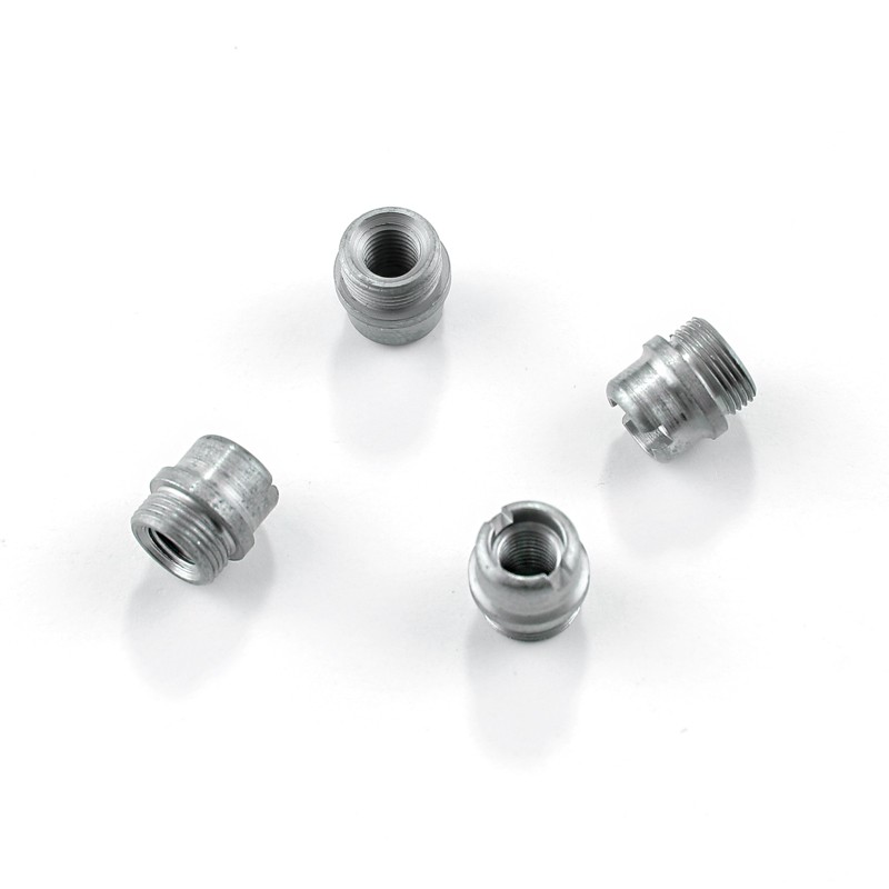 1911 Govt. and Officers Model Grip Screw Bushings (4) - Stainless Finish