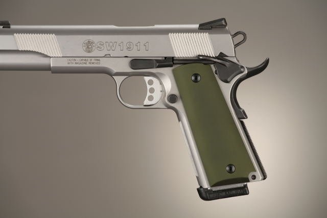 1911 Govt. Model Aluminum - Matte Green Anodized