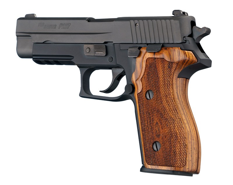 SIG Sauer P227 DA/SA Cocobolo Checkered