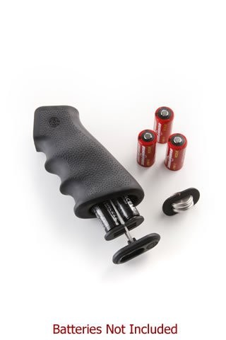 AR-15/M-16 OverMolded Rubber Grip with Cargo Management System Storage Kit Black