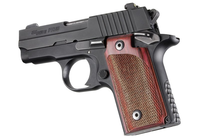 SIG Sauer P238 Rose DymondWood Checkered