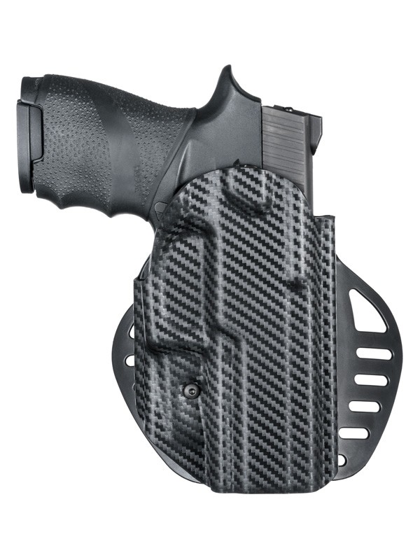 ARS Stage 1 - Carry Holster Sig Sauer P250. P320 Compact Right Hand CF Weave