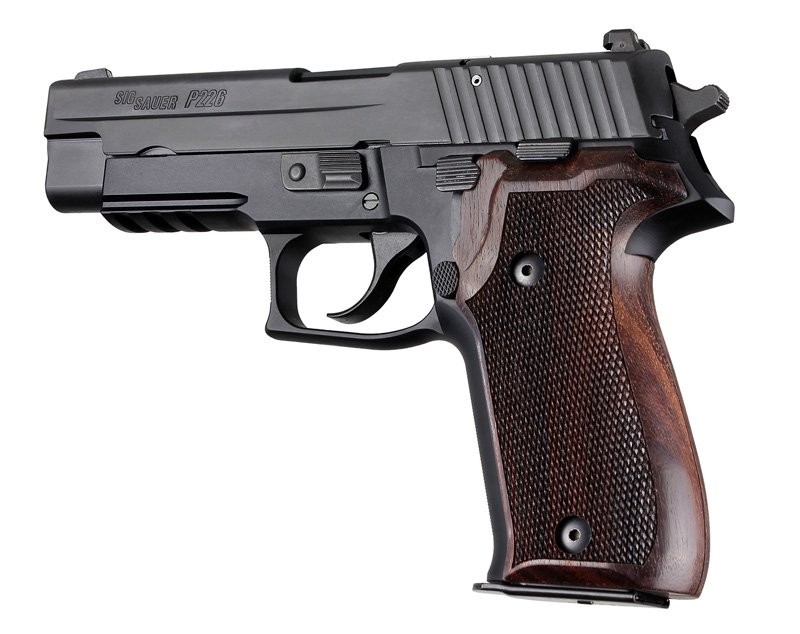 SIG Sauer P226 Rosewood Checkered