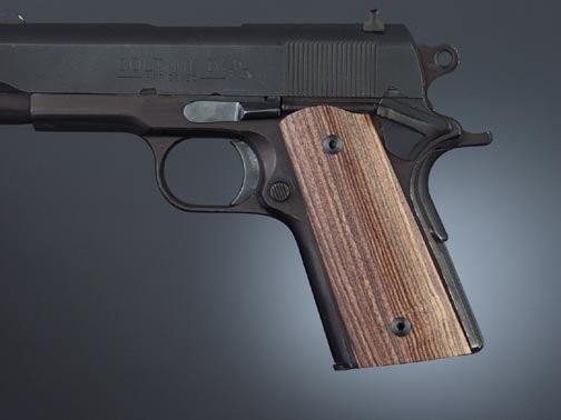 1911 Officers Model Kingwood S&A Mag.-well