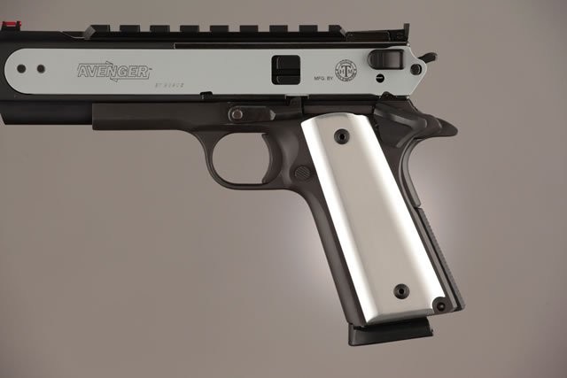 1911 Govt. Model 3/16 Thin Aluminum - Brushed Gloss Clear Anodized