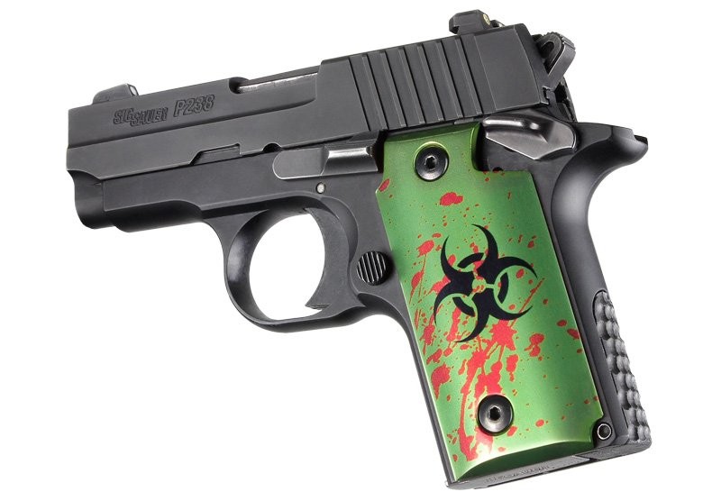 SIG Sauer P238 Aluminum - Zombie Anodize 