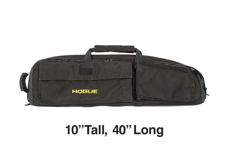 Medium Double Rifle Bag - Black 10" Tall 40" Long