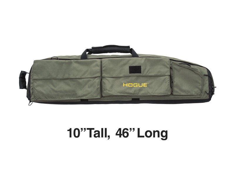 Large Double Rifle Bag - OD Green 10" Tall 46" Long