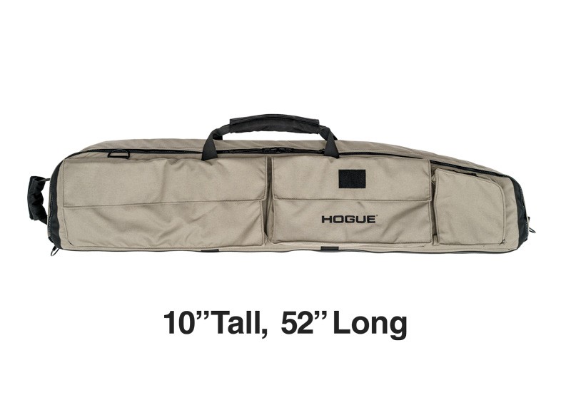 Extra Large Double Rifle Bag - FDE 10" Tall 52" Long