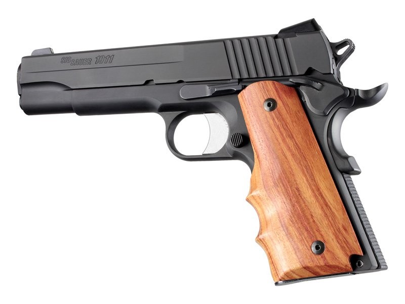 1911 Govt. Model Tulipwood With Finger Grooves