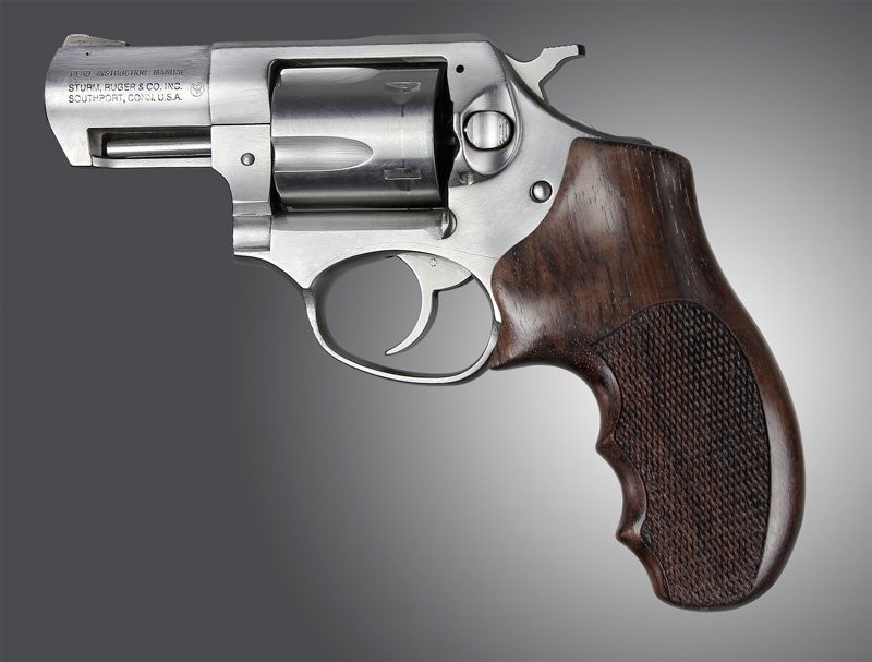 Ruger SP101 Rosewood Checkered