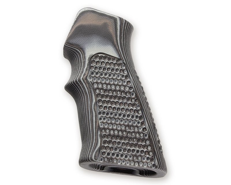 AR15 / M16 Piranha Grip G10 - G-Mascus Black/Grey