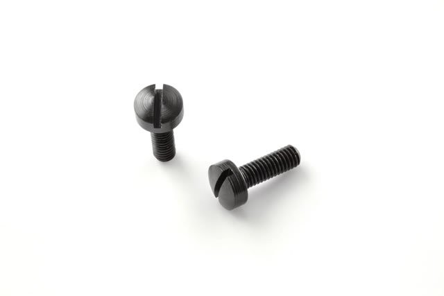 Hi Power Screws (2) Slotted Black