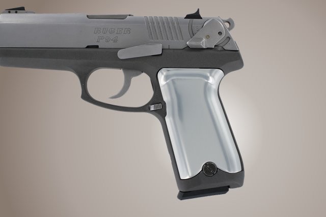 Ruger P94 Aluminum - Brushed Gloss Clear Anodize 