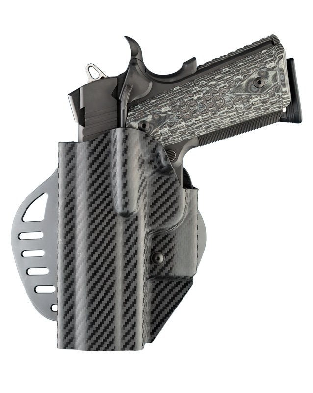 ARS Stage 1 - Carry Holster Commander 1911 Left Hand CF Weave