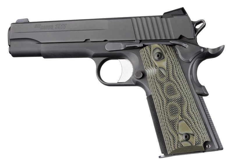 1911 Govt. Model Checkered G-Mascus Green G10