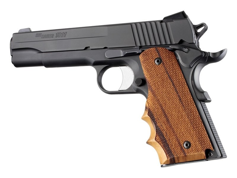 1911 Govt. Model Goncalo With Finger Grooves Checkered