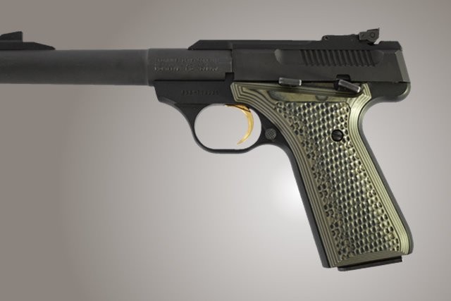 Browning BuckMark Piranha Grip G10 - G-Mascus Green