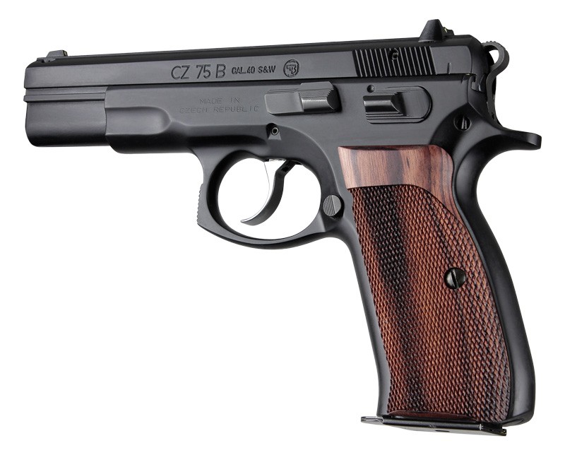 CZ-75, CZ-85 Kingwood Checkered