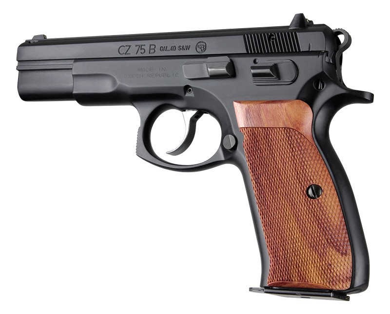 CZ-75, CZ-85 Tulipwood Checkered