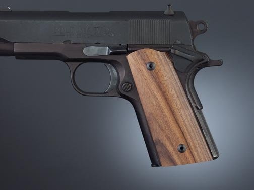 1911 Officers Model Pau Ferro S&A Mag.-well