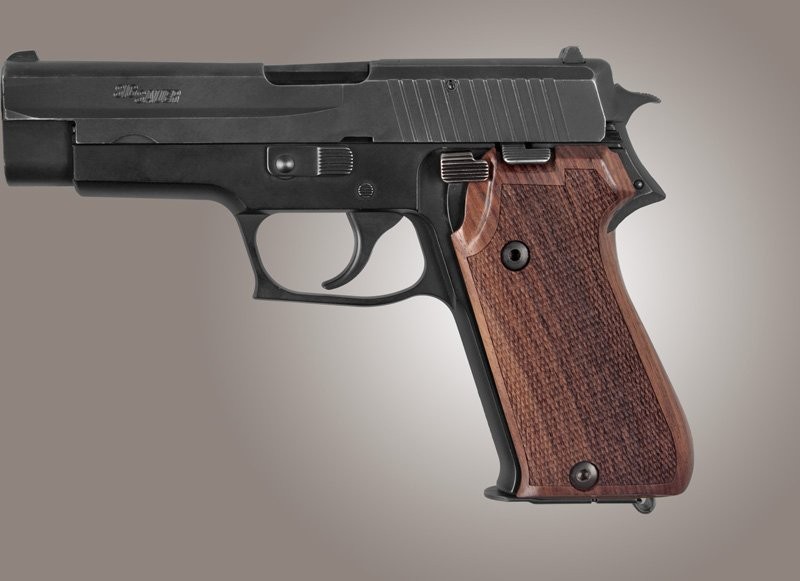 SIG Sauer P220 Rosewood European Model Checkered