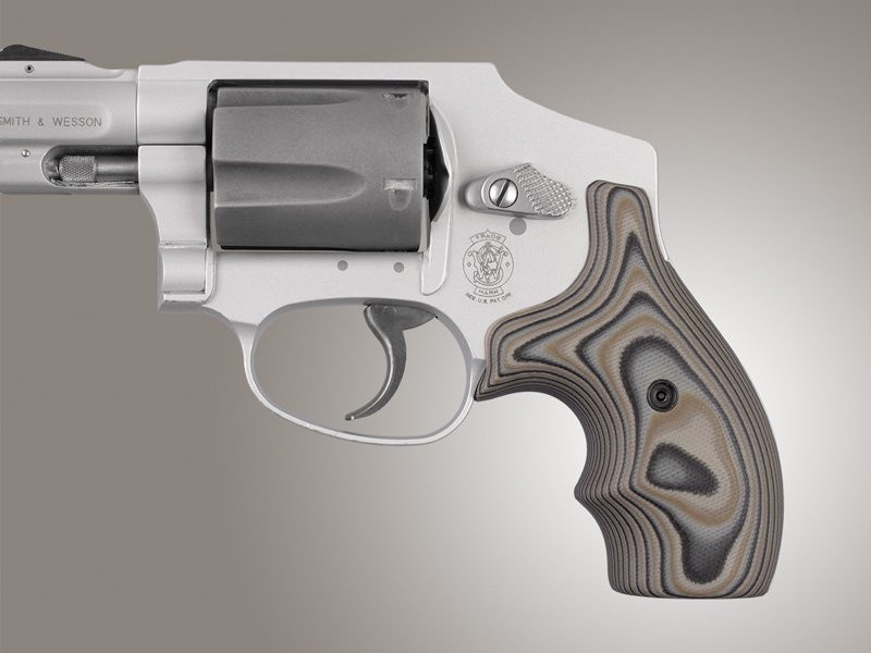 S&W J Frame Round Butt Bantam G10 - G-Mascus Dark Earth