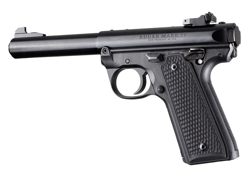 Ruger 22/45 MK IV - Piranha - G10 Solid Black