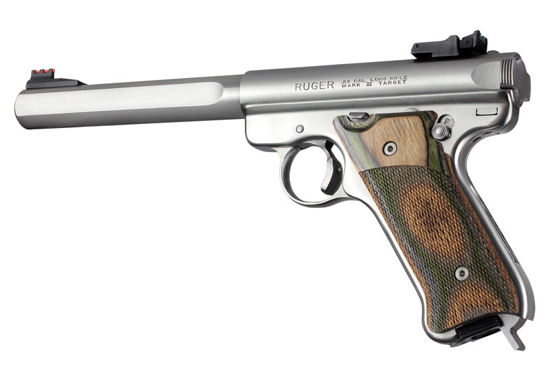 Ruger MK II Lamo Camo Checkered