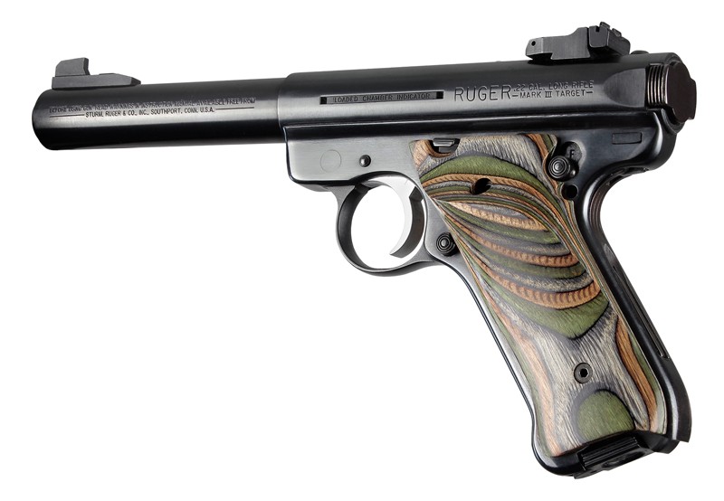 Ruger MK III Lamo Camo Right Hand Thumb Rest