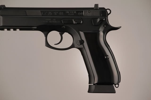 CZ-75 - CZ-85 Aluminum - Brushed Gloss Black Anodize 