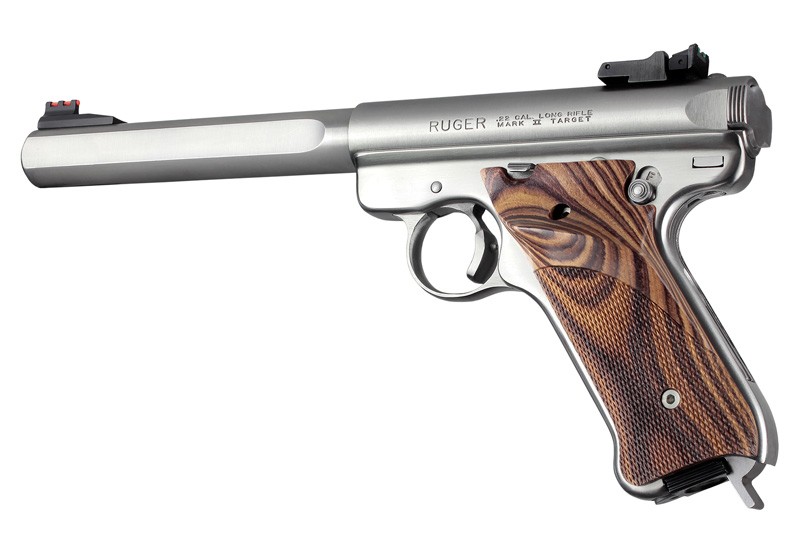 Ruger MK II Kingwood R. Hand Thumb Rest Checkered