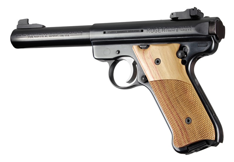 Ruger MK III Tulipwood Checkered