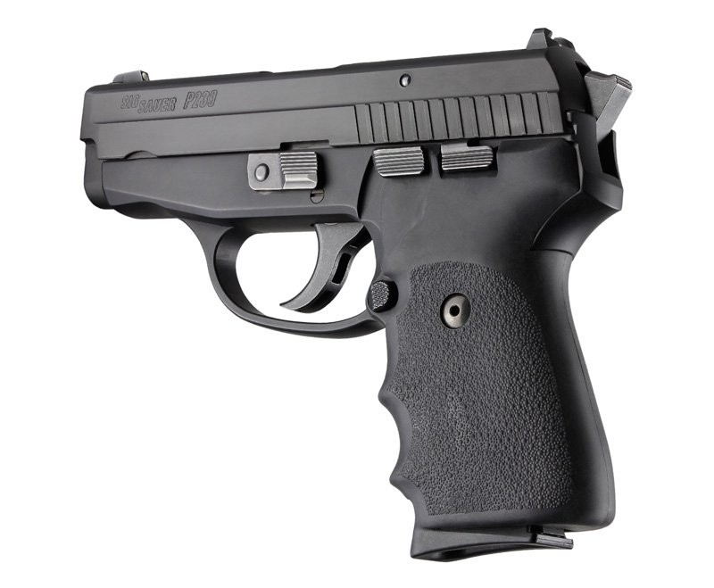 SIG Sauer P239 Rubber grip with Finger Grooves Black