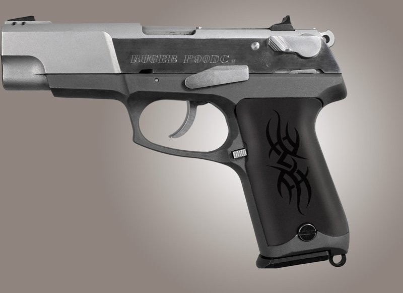 Ruger P85 - P91 Tribal Aluminum - Black Anodize