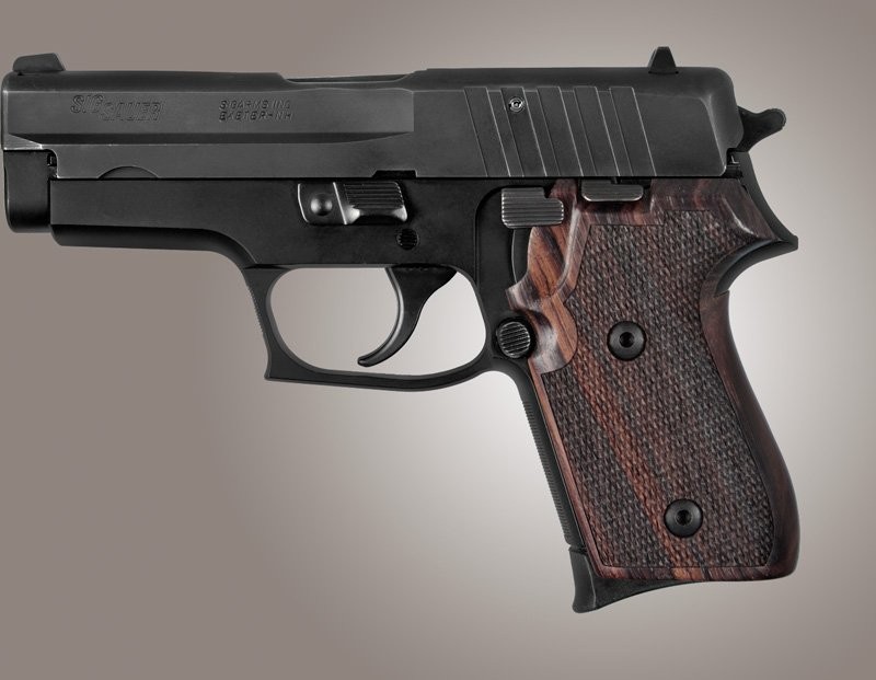 SIG Sauer P245 Rosewood Checkered