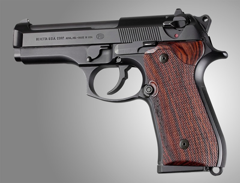 Beretta 92 Cocobolo Checkered