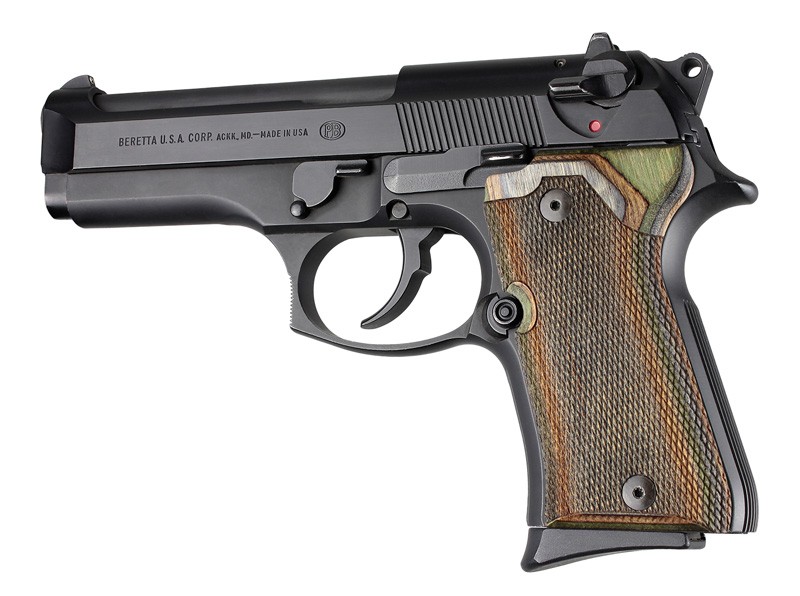 Beretta 92 Compact Lamo Camo  Checkered
