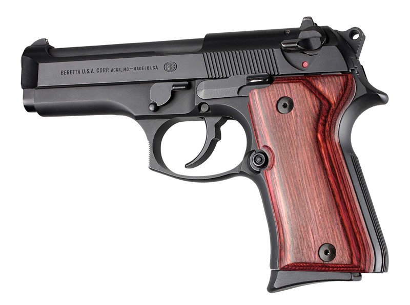 Beretta 92 Compact Rosewood Laminate