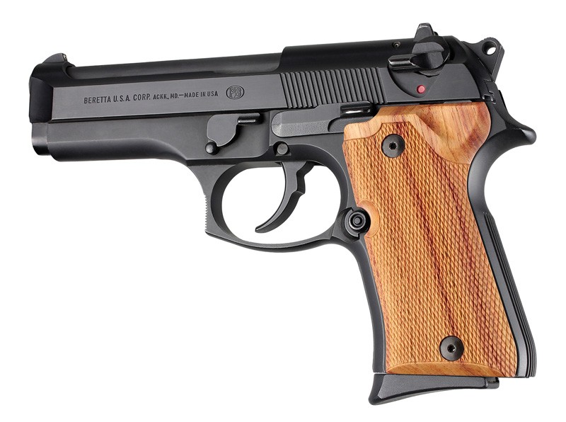 Beretta 92 Compact Tulipwood  Checkered