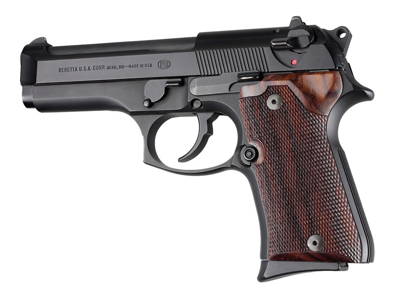 Beretta 92 Compact Cocobolo  Checkered