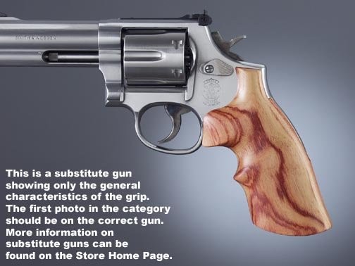 Dan Wesson Large Frame Tulipwood Top Finger Groove