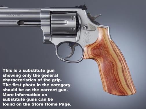 Dan Wesson Small Frame Tulipwood No Finger Groove