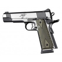 1911 Govt. 9/32 Thick Piranha Grip G-Mascus Green G10