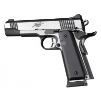 1911 Govt. 9/32 Thick Solid Black G10