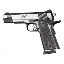 1911 Govt. 3/16 Thin Checkered G-Mascus Black/Gray G10