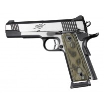 1911 Govt. 3/16 Thin Checkered G-Mascus Green G10