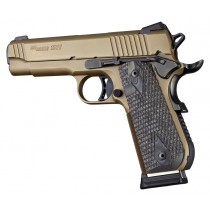 1911 Govt. Model Round Heel Piranha G10 - G-Mascus Black/Grey